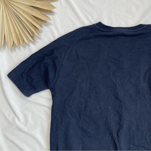 Zadig & Voltaire Love Yourself Navy Blue Crew Neck Oversized Shirt or Sweatshirt - Picture 8 of 9